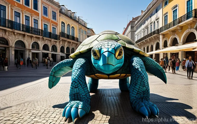 제로웨이스트 예술과 디자인 프로젝트 - **Prompt:** A dynamic, wide-angle photograph capturing an inspired, androgynous artist in their late...